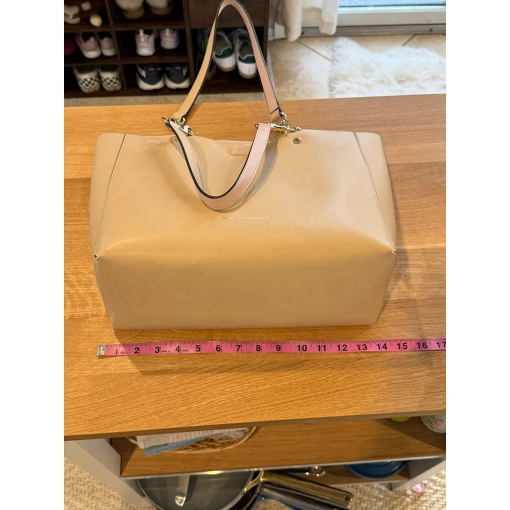 Women's KARL LAGERFELD PARIS Tote Bag One Size Beige